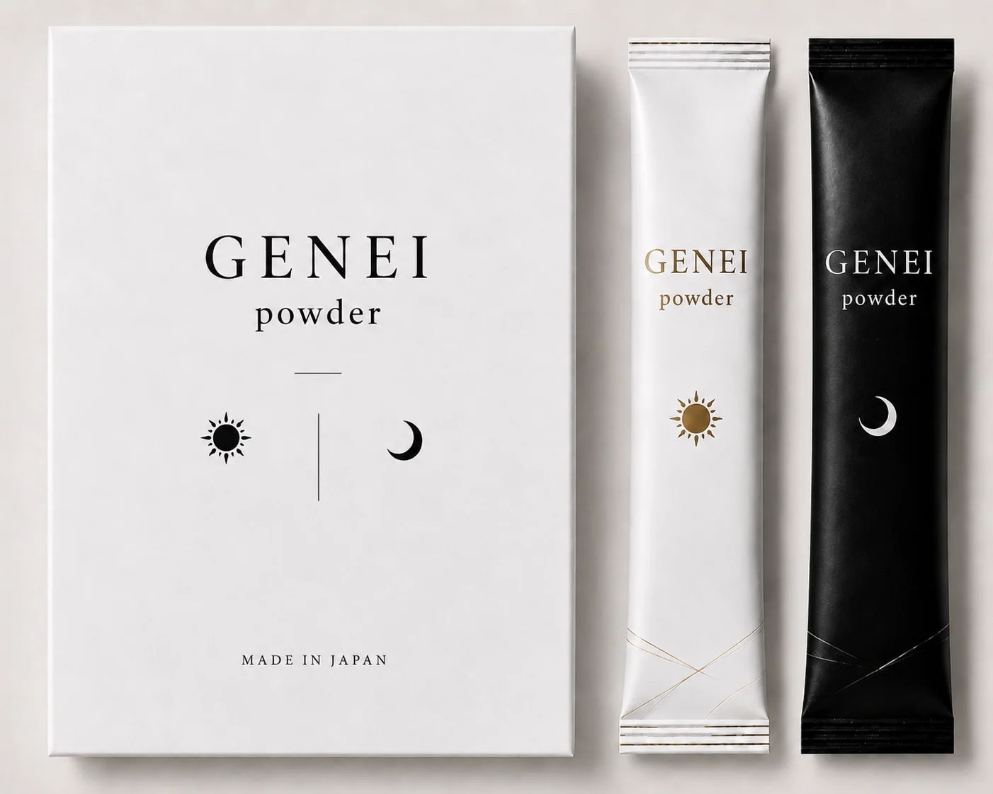 GENEI シルクパウダー セット